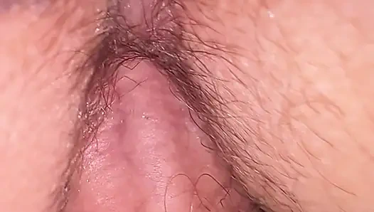 Yavaş çekim domaltmalı ve dölleme damlayan bakış açısı yakın çekim amatör kıllı evli kadın