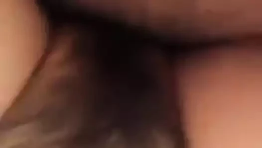 Jembut tipis di masukin kontol