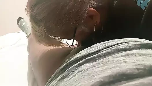 My girlfriend's grandmother's big ass I fuck her after she gave me a good blowjob