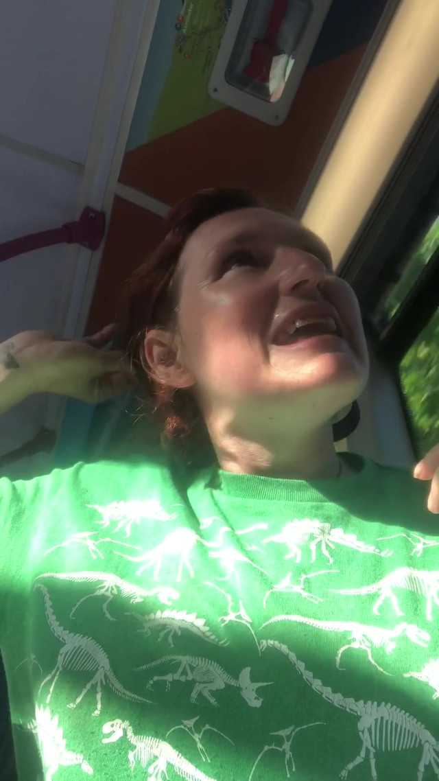 Bare boobies on the bus! Public Peakaboob, Volume 2.