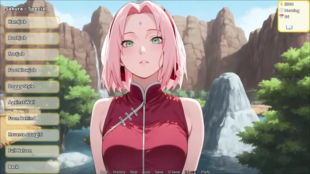 Hentai hustle - naruto'dan sakura haruno'nun pembe amını sikiyor