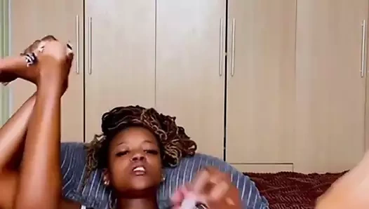 Islak zenci kremsi amcık