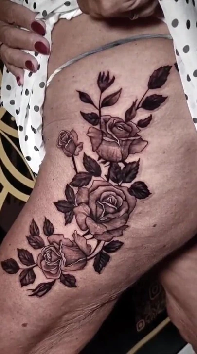 Bacak. Seksi parmaklar