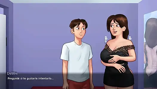 Üvey kız kardeş üvey anneye karşı evin kiracısıyla sikişiyor - yaz mevsimi efsanesi