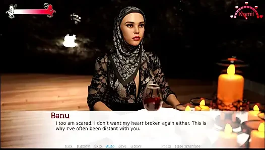 Orta doğuda hayat #8 - Banu 2 erkeği hayal etti ve gördüğü tüm seks scens'i düşünerek amıyla oynadı.