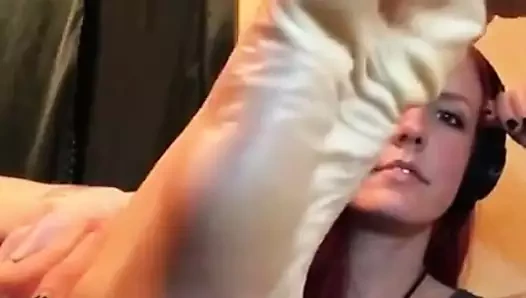 Seksi ayak fetişi tabanları