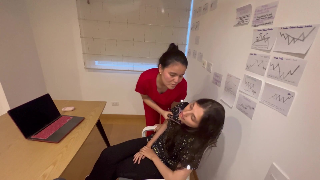 My medical school student cheats on me and we end up naked in my office