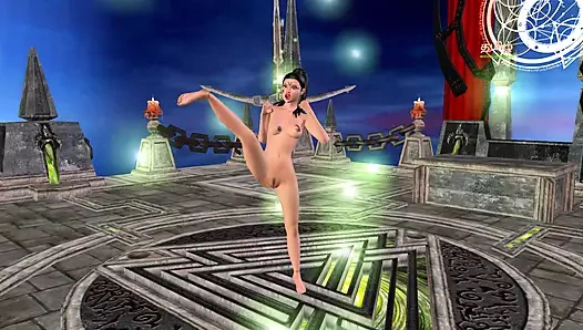 Hintli genç kız seksi pozlar veriyor _ animasyonlu porno