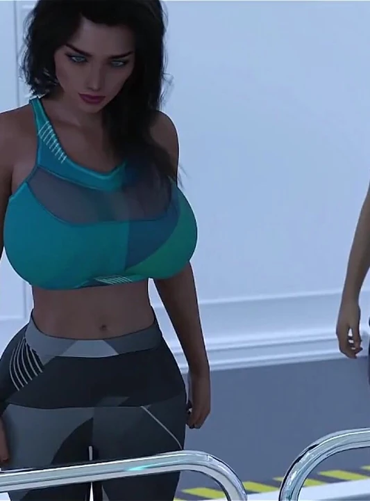 Uzayda mahsur kaldı - ateşli büyük memeli Hintli orta yaşlı seksi kadınla sikişmeyi planlıyor