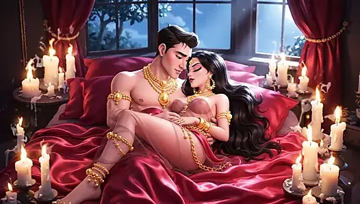 Moonlight Mein Desi Girl Ki Passionate Chudai - Heavy Jewellery Wali Randi
