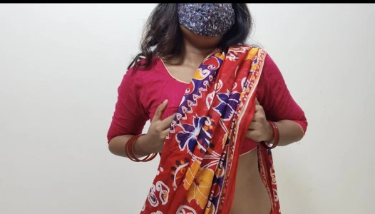 Saree wear Village boudi real fingering sex video xxx bangla clear dirty talk