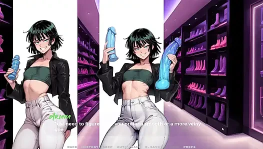 Yeni kız arkadaşım [ Tabu Hentai Oyunu ] Bölüm 37 Üvey kız kardeşim kız arkadaşımla birlikte ona seks oyuncakları alıyor!