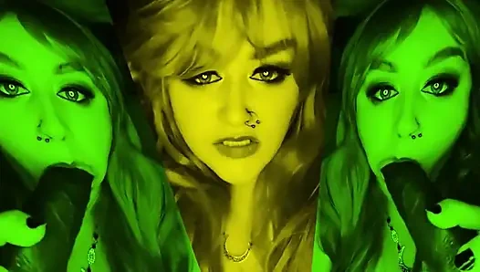 Profesyonel bir tanrıça lana gibi yarakları memnun etmeyi öğrenin