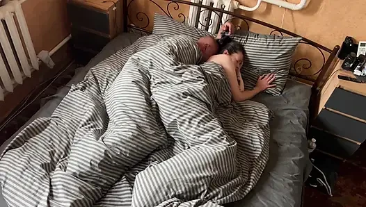 Young Wife Straddled Her Stepdaddy and Fucked!!!!