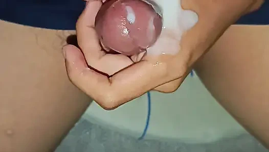 Melancap sampai puas