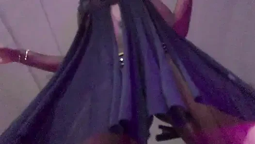 Ağır çekim zenci genç seksi dans ıslak amcık yakın çekim