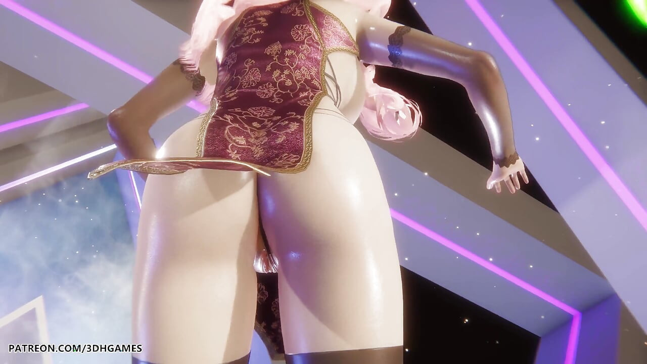 Mmd minnie - cherry sky - seraphine seksi striptiz