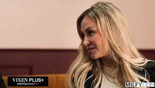 MILFY Cock-Hungry Blonde MILF Katalina Kyle Seduces Her Lawyer, She Takes It In The Ass!
