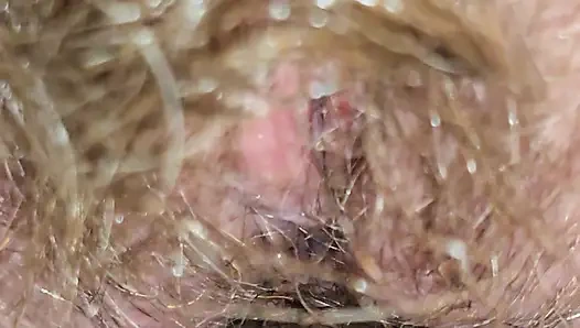 Başka bir yakın çekim boşalma