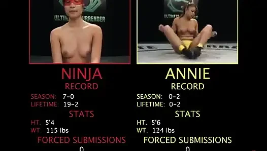 The Ninja (19-2) the Scorpion (0-2)