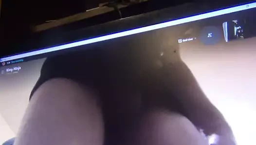 Göt ve boşalmak içinde bir bardak