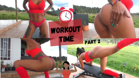 Egzersiz zamanı (part2) - riannareyes - latina - bebeğim - fitness