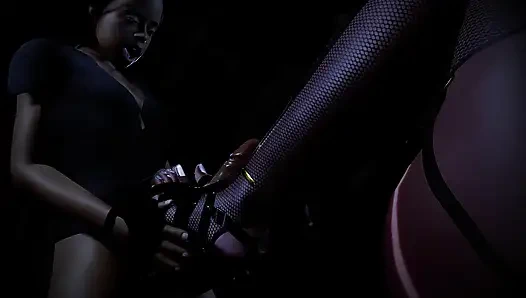 Fran & xalas - ayakkabı odaklı bitirmek için yoğun baskın seks