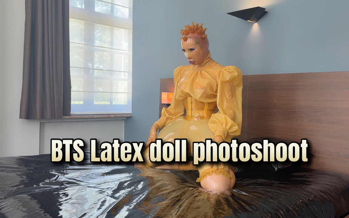 Bts lateks bebek fotoğraf çekimi