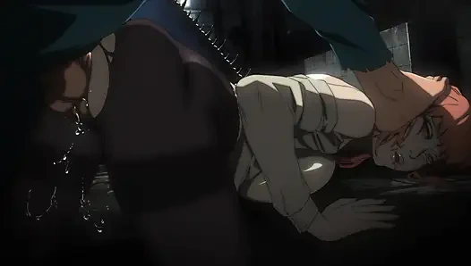 Makima elektrikli testereli adamla sikiliyor