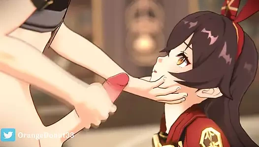 OrangeDonut33 ateşli 3 boyutlu seks hentai derlemesi -36