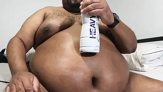 Başka bir ağır krem boşalması ve şişirme