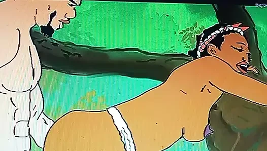 Up CUMMING Video Sneak Peek:  African Maiden Getting Fucked in the Forest