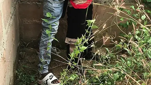 Risky Outdoor Sex These Boys Were Nearly Caught by Security Officers While Film but the Finally Escape From the Police