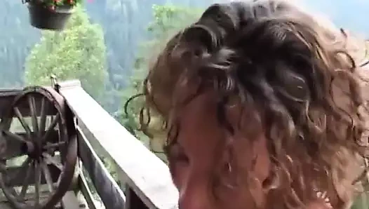 Dağlarda aşırı alman seks