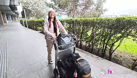 Sevimli inleyen latin Allison Sweet hala Tulaman'ı sikeceğine inanmıyor!