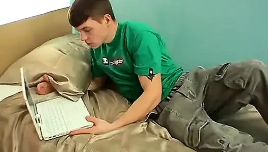 Horny Boy Caught Jacking off