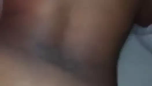 Beyaz çük içinde siyah am