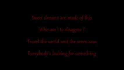 Marilyn manson - tatlı rüyalar (şarkı sözleri)