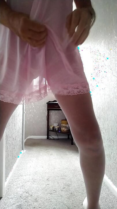 Pembe babydoll