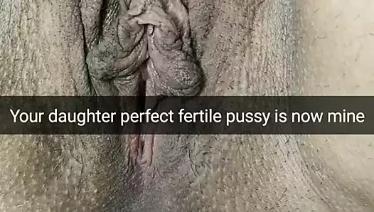 Üvey kızınız doğurgan kedi şimdi benim cum ile doldurulacak!