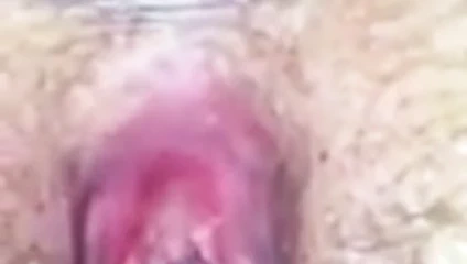 Olgun amatör kıllı kedi aşırı yakın yukarı içeride krem ​​pasta