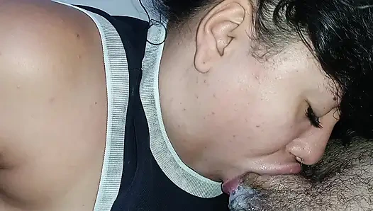 CREAMPIE IN THIS BITCH'S DEEP, THIRSTY THROAT