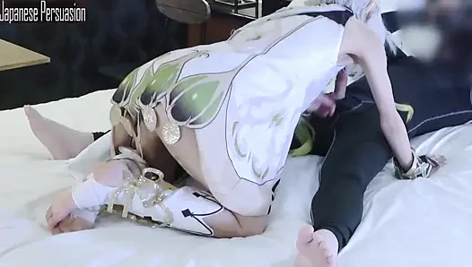 Çarpıcı ince yeni gelen - nahida cosplay yumuşak özel bir karşılaşmada