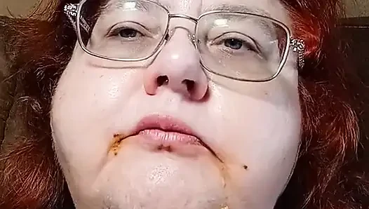 Büyük bir yemek yedim ev yapımı taco akşam yemeği