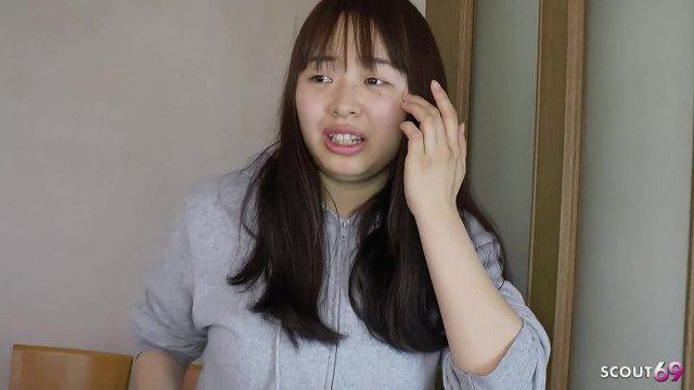 Japanese Teen lost Bet and get Fucked and Creampied by Boy while her Friends are watching