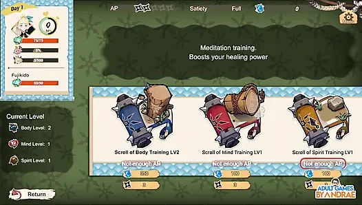 Kaç, elf ninjam! 3 boyutlu oyun bölüm 2 - Lizet'in eğitimi ve keşfi başlıyor