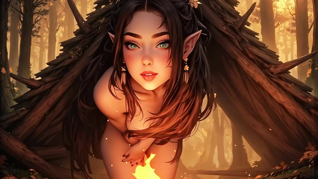 Thessia and the Hunter PART 1 ASMR JOI Ahegao Face