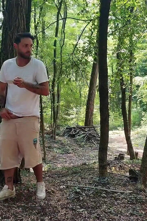 I Take Away the Virginity of a Nerdy Boy Who Promised to Help Me in the Woods!