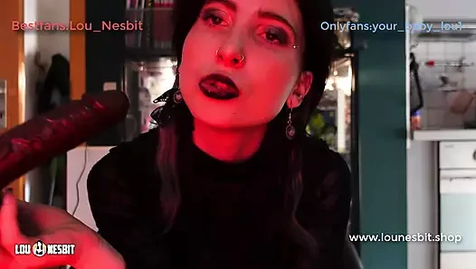 Lou Nesbit, Lia Louise tarafından Oral Seks Fantezisi ile JOI