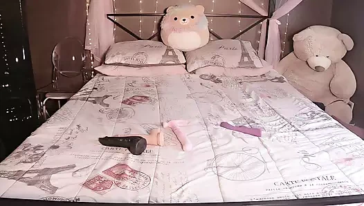 Oyuncaklar ile dolu yatak yeniden düzenlendi